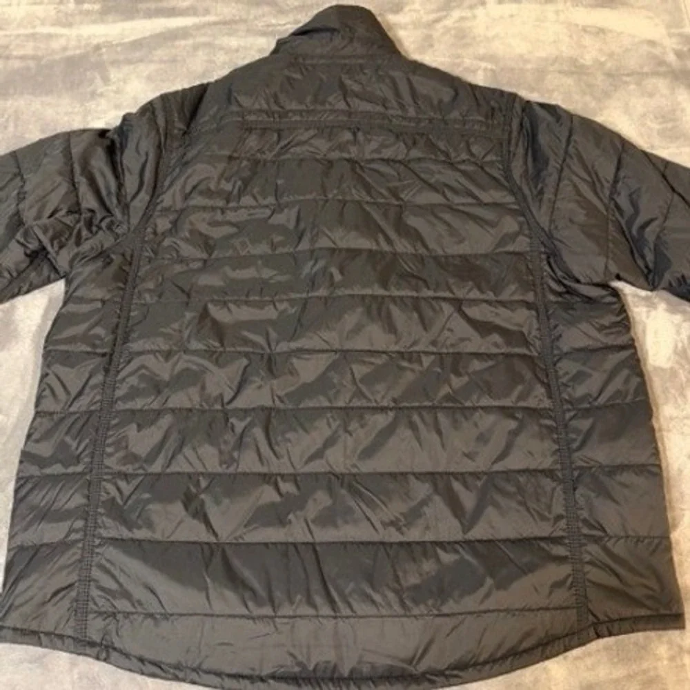 Wrangler RIGGS Workwear Tough Layers Black Quilted Puffer Jacket Mens‎ XXL Snap